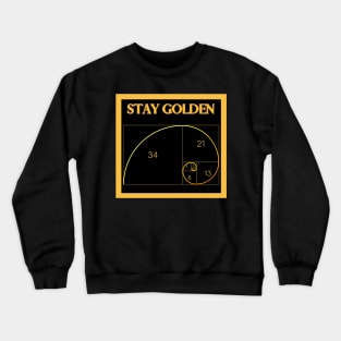 Stay Golden- art is fun Crewneck Sweatshirt